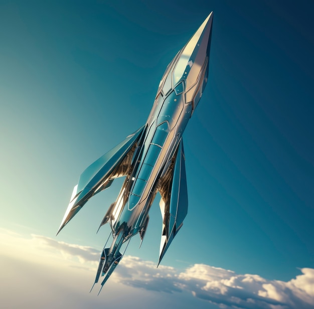 未来高超音速飞行器概念图