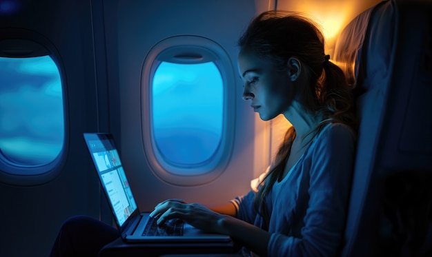 波音777全货机夜间起飞