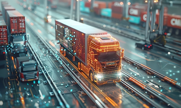 未来智能货运概念