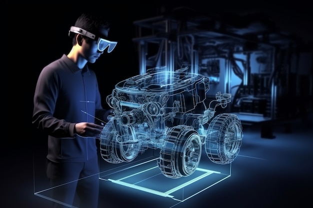 高科技物流控制中心