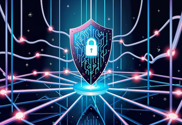 网络安全防护示意图