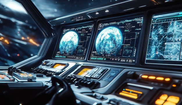 高科技航空货运控制中心