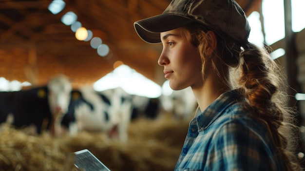 安检人员检查货物